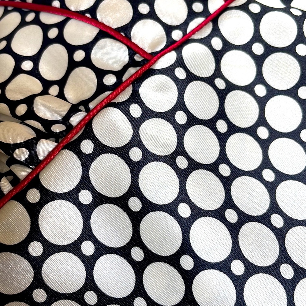 Vintage Polka Dot Size Small Wrapper Dress - Picture 2 of 2